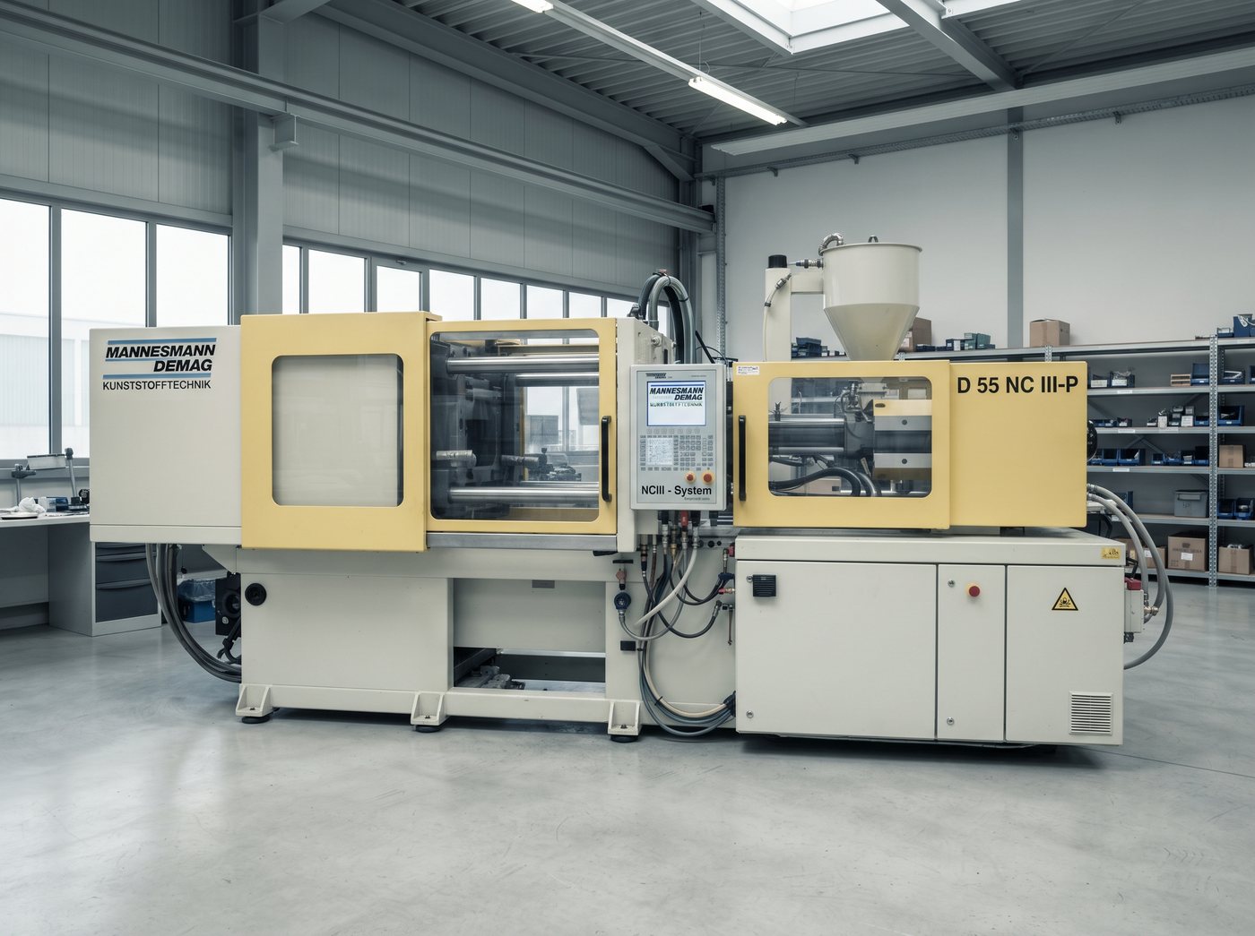 Термопластавтомат Mannesmann Demag D 55 NC III-P — усилие смыкания 55 тонн