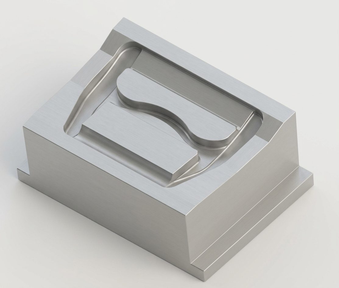 3D-модель пресс-формы для футляра в CAD-программе